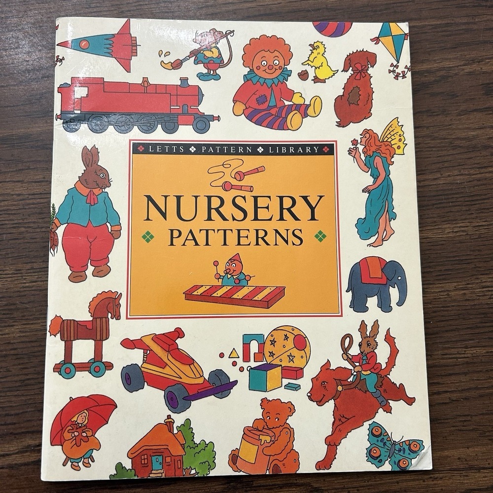 Vintage Letts Pattern Library‎ Nursery  Patterns Craft Designs Unicorn Dragon